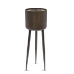 Metalowa, stojąca osłonka na doniczkę 119455 kwietnik - 74,5 cm