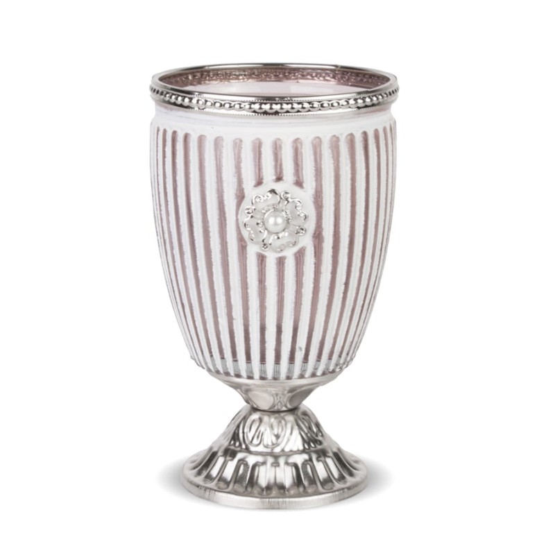 Piękny świecznik w kształcie kielicha 126442