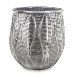 Osłonka metalowa na doniczkę wazon 142502