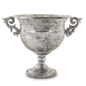 Srebrny antyczny puchar - osłonka na doniczkę 142393