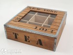 Drewniana szkatułka na herbatę 66774