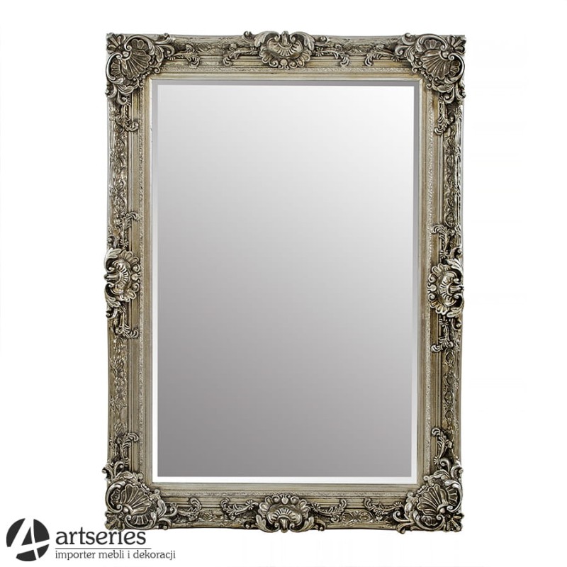 Postarzane lustro srebrne 123009