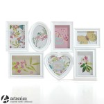 Dekoracyjna ramka wisząca na zdjęcia złączona z kilku 4442550